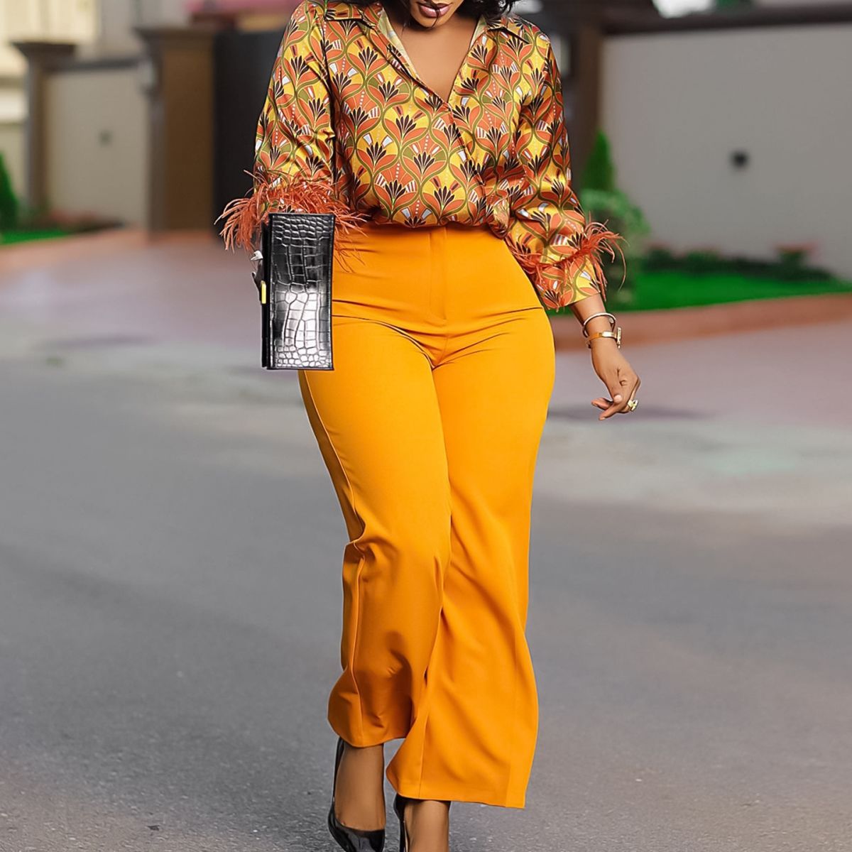 Pantalon complet dame