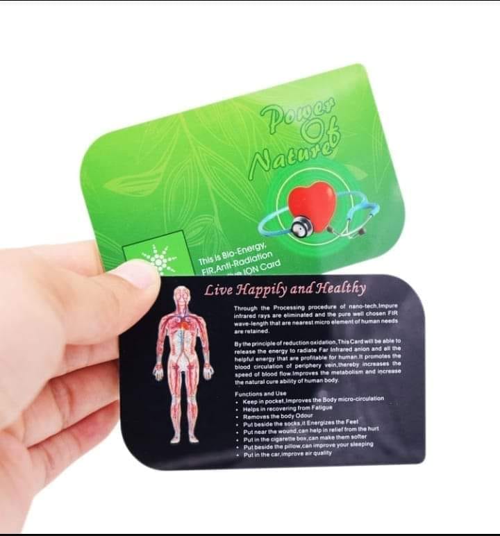 CARTE BIO ENERGISER